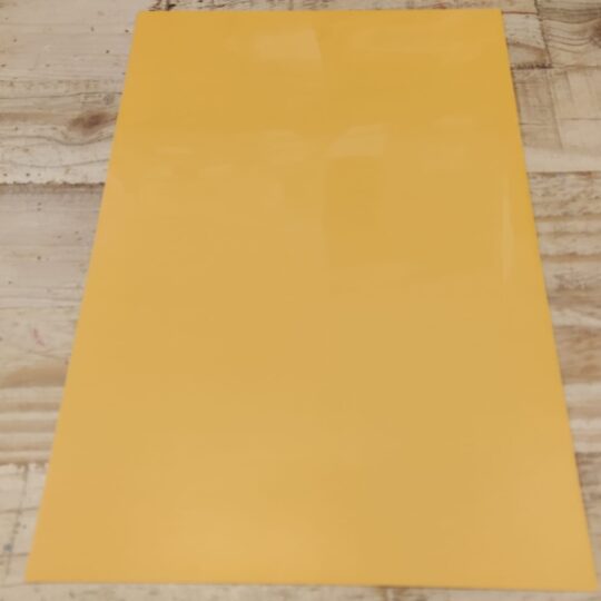 Foglio di termovinile easyweed 20x30 cm, tinta unita color ocra.