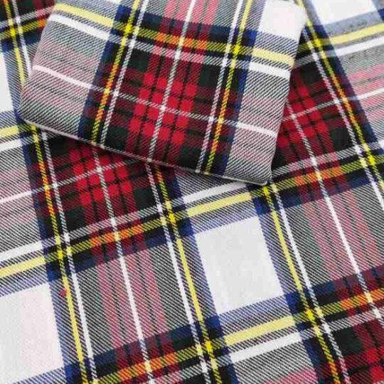 TEXCO2276 - TARTAN BIANCO